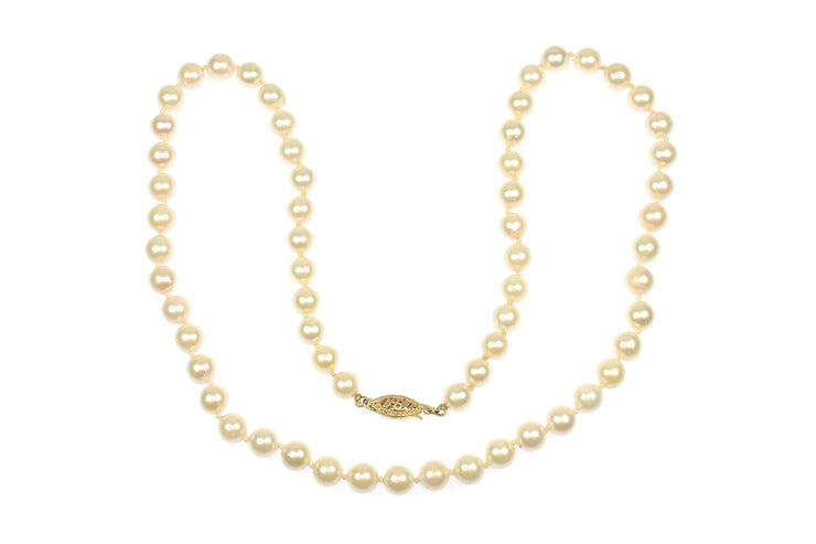 6.25mm Akoya Pearl 18" Necklace