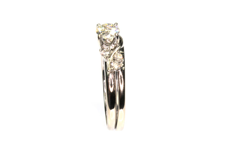 .54ctw Diamond Soldered Ring Set