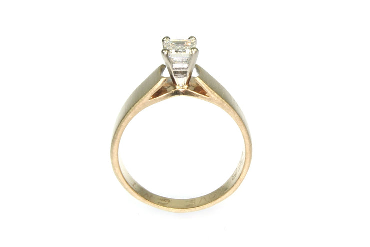 .75ct Emerald Cut Diamond Solitaire Ring