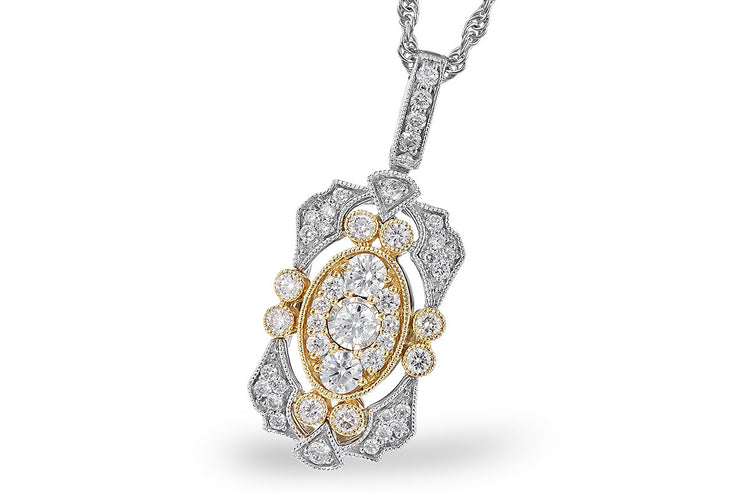 .50ctw Arches Diamond Necklace