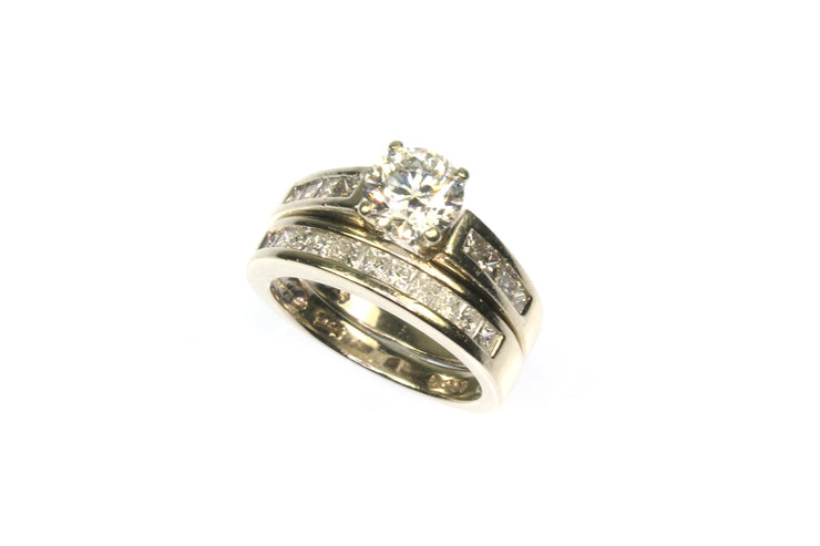 1.78ctw Diamond Ring Set