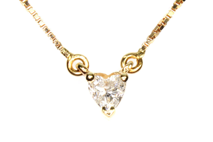 Diamond .25ct Heart Necklace
