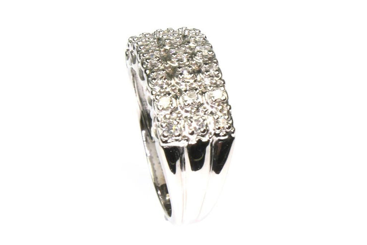 .31ctw Diamond Three Row Band