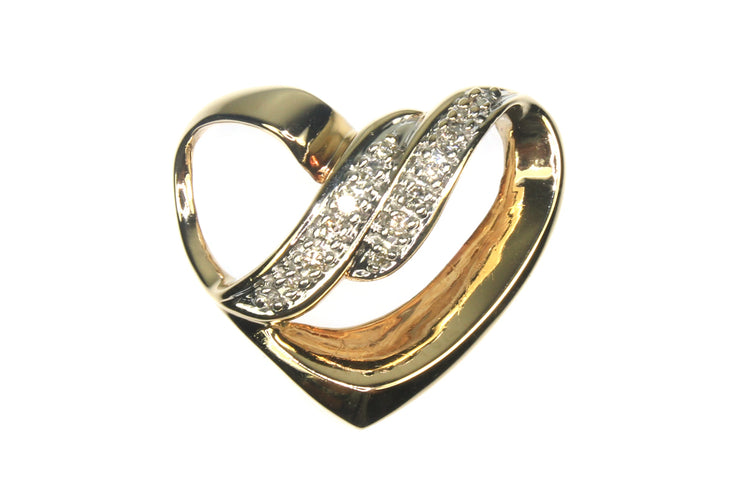 .25ctw Diamond Heart Slide