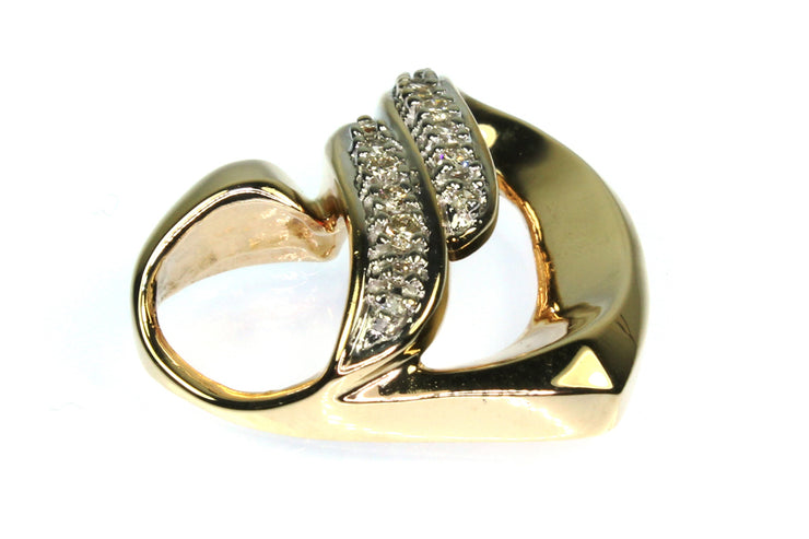 .25ctw Diamond Heart Slide