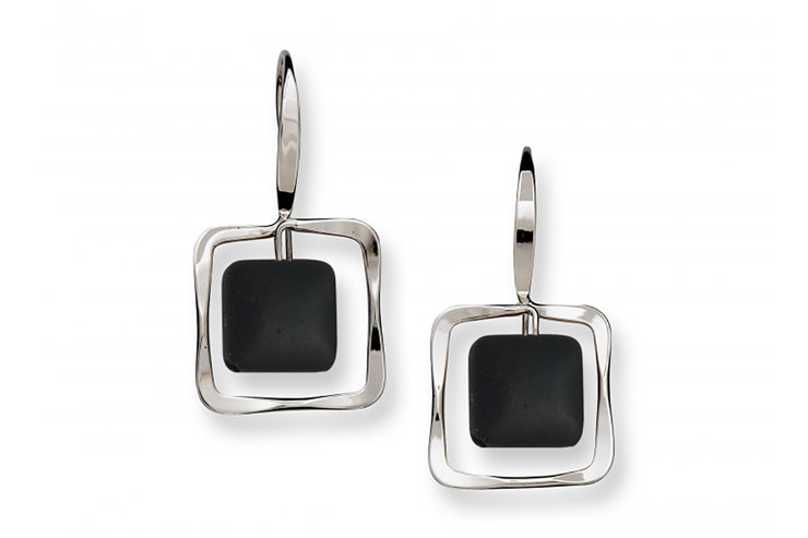 Zenith Onyx Earrings