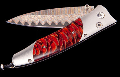 B30 RED SUN Folding Knife